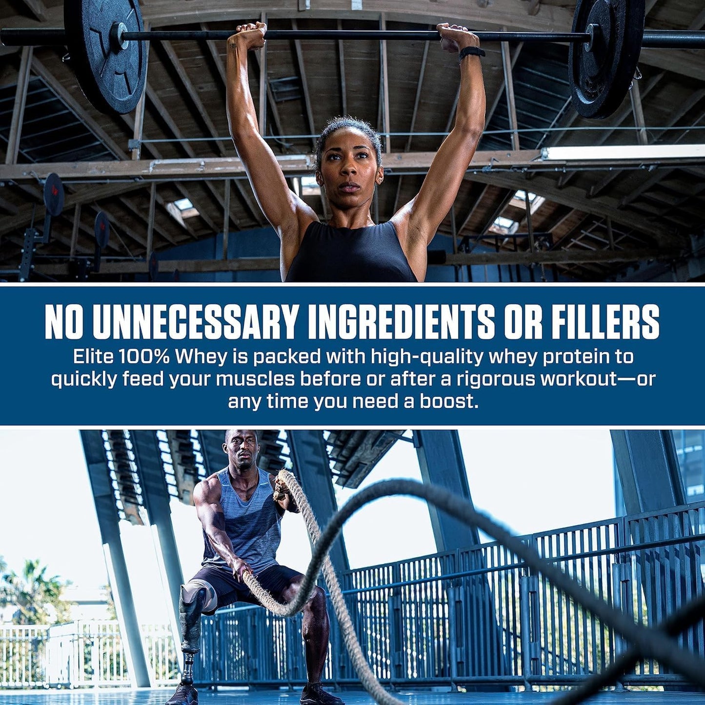 Dymatize Elite 100% Whey Protein Powder, Vanilla